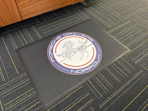 Porsche Drivers Club Norfolk - Large Floor Mat