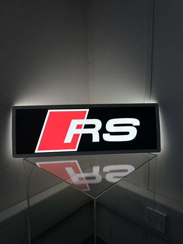 AUDI - RS Illuiminated Sign