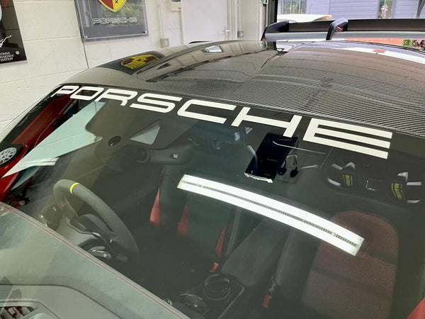 PORSCHE 911 / 992 Windscreen Decal/Sticker/Sunstrip