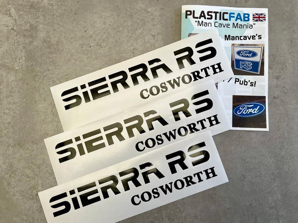 Ford Sierra RS Cosworth Decal - Black