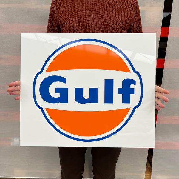 GULF OIL Sign