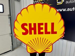 SHELL Logo Sign - Vintage Style (Double Side)