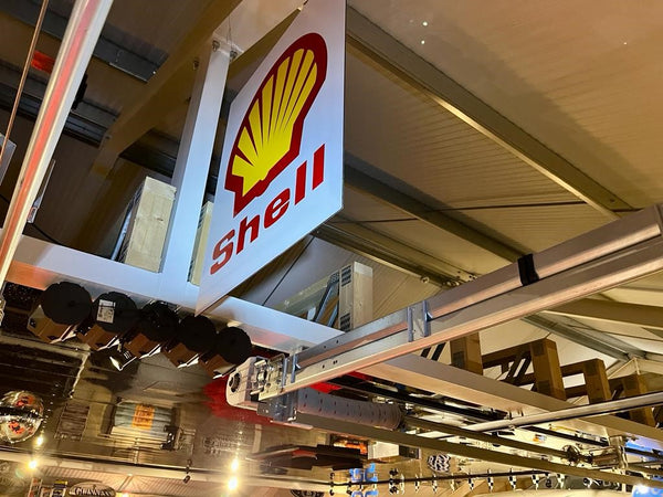 SHELL FUEL Sign