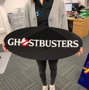 GHOSTBUSTERS Oval Logo Sign