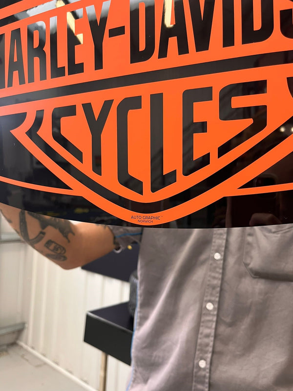 HARLEY-DAVIDSON Motorcycle Logo Sign