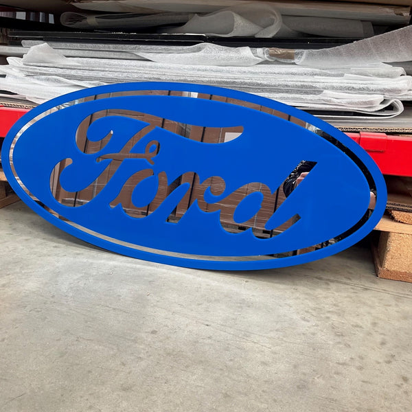 FORD Logo Mirror Sign