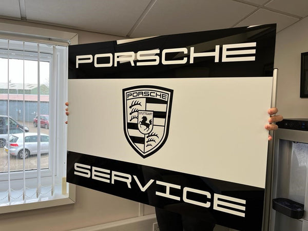 PORSCHE Service Sign