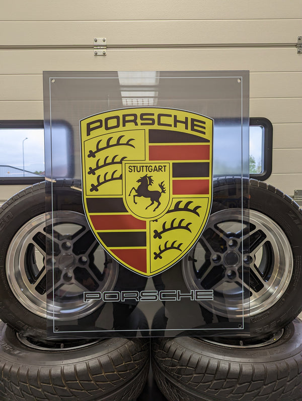 PORSCHE Logo Limited Edition Sign