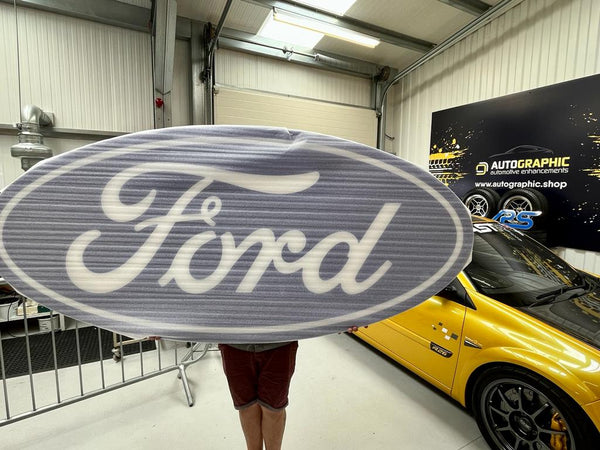 FORD Logo Sign - 2 Meters Wide