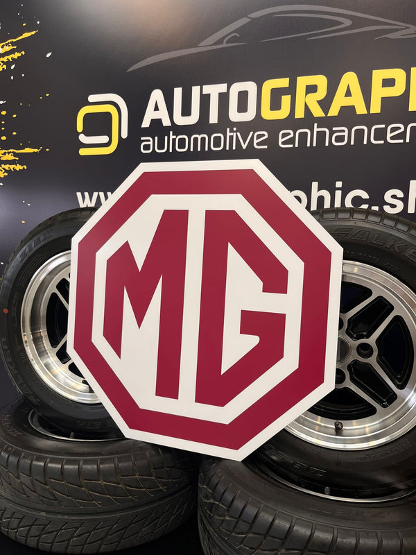 MG MOTORS Logo Sign