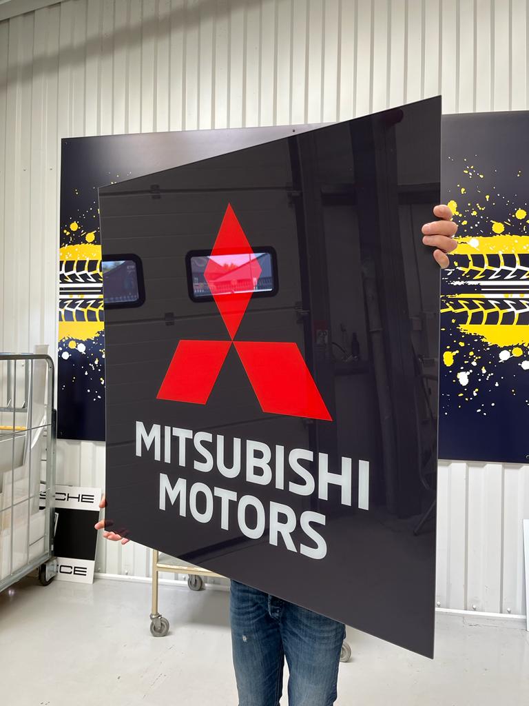 MITSUBISHI MOTORS Sign - Car Brand Signs - Auto Graphic