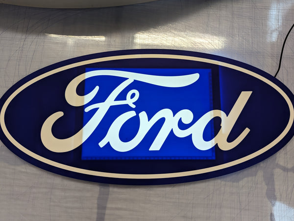 FORD Logo Sign - Post 70s